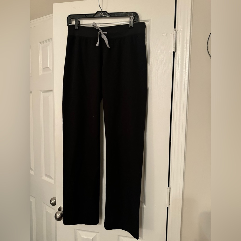 Figs S Black Livingston scrub pant.